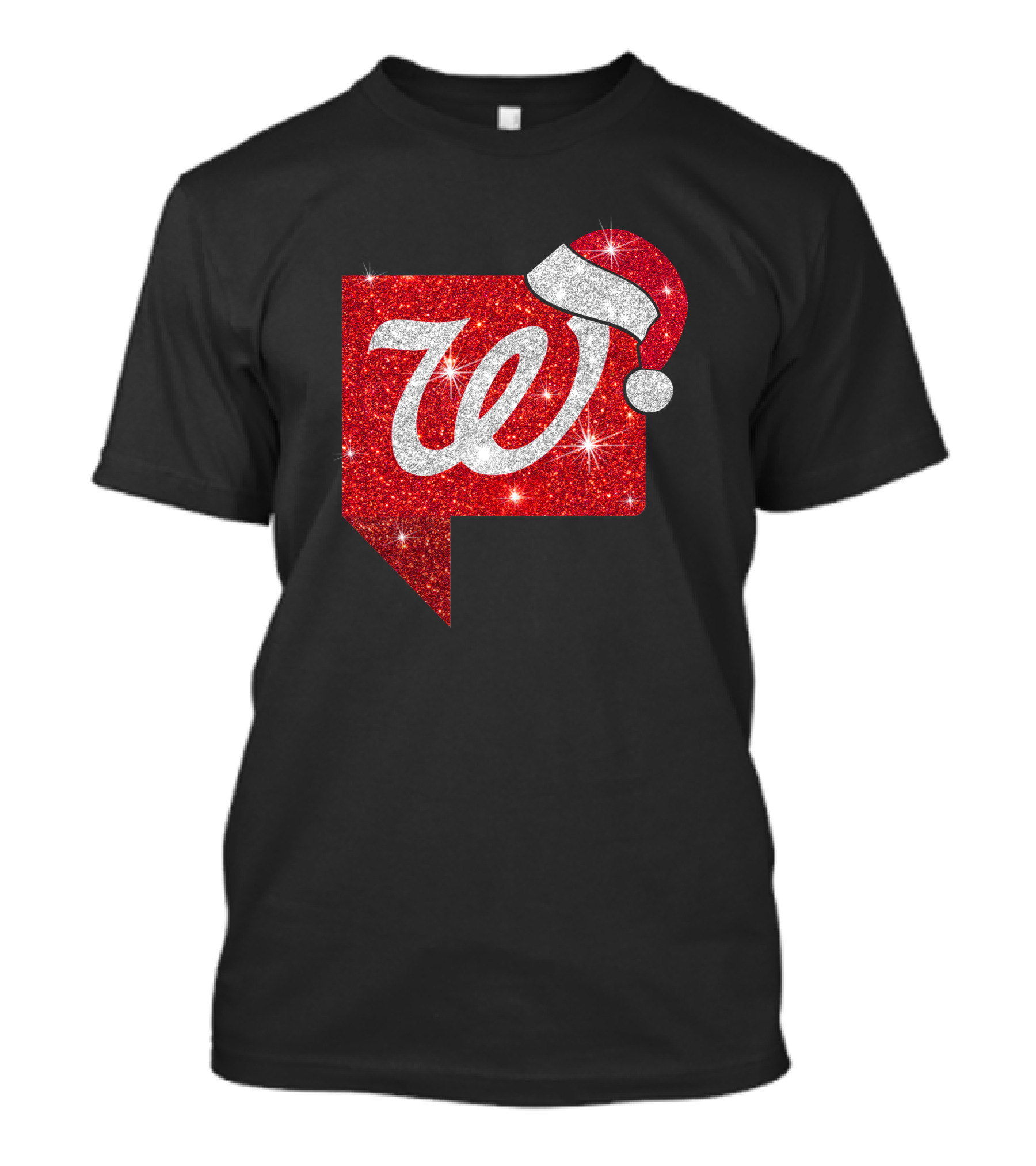 Walgreens Logo Christmas Santa Hat Holiday T-Shirt