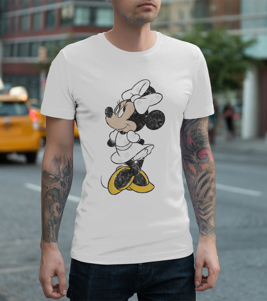 Disney Mickey And Friends Minnie Mouse Vintage Look T-Shirt