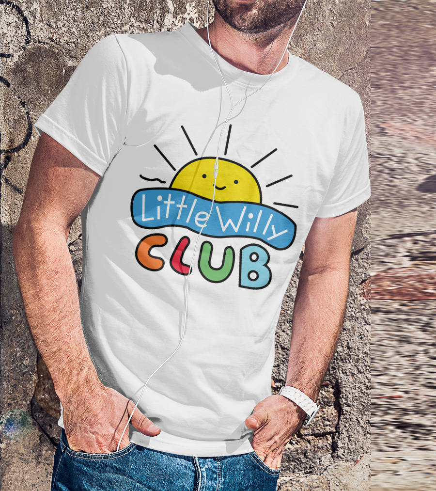 Little Willy Club Sunshine Happiness T-Shirt