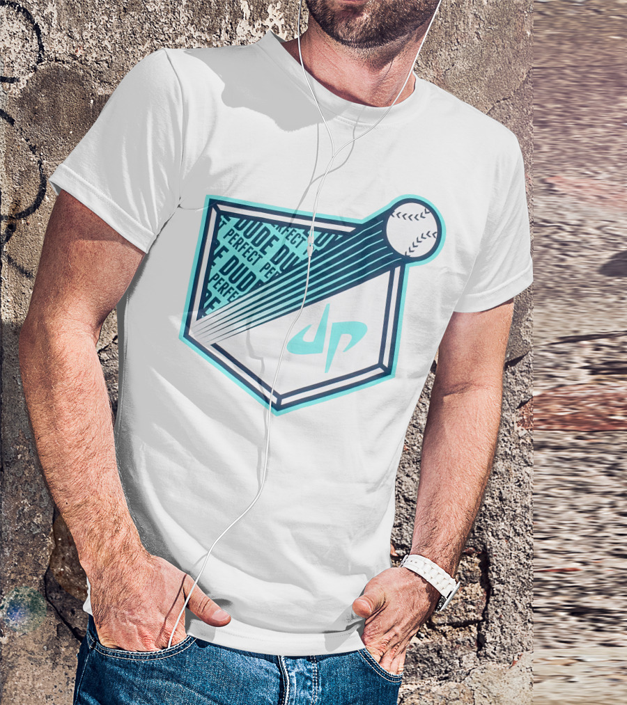Dude Perfect DP Baseball Pocket T-Shirt
