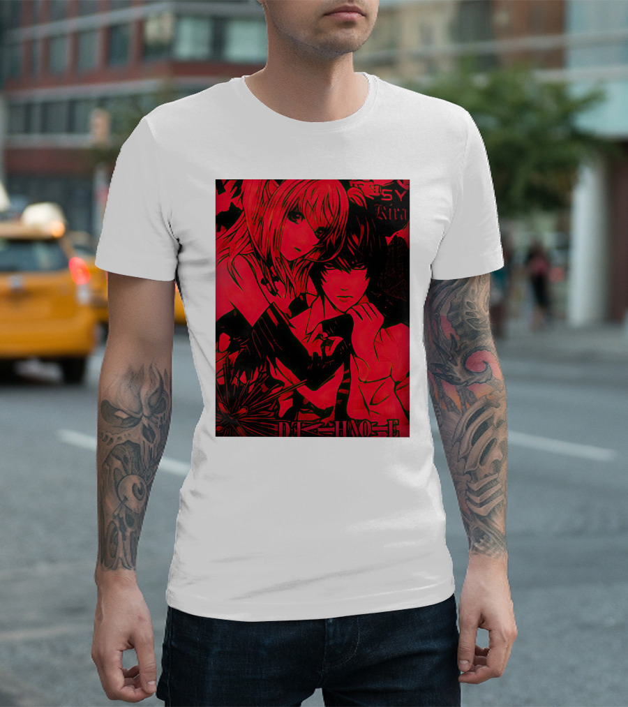 DEATH NOTE Misa Kira Gloom Tomb Shop T-Shirt