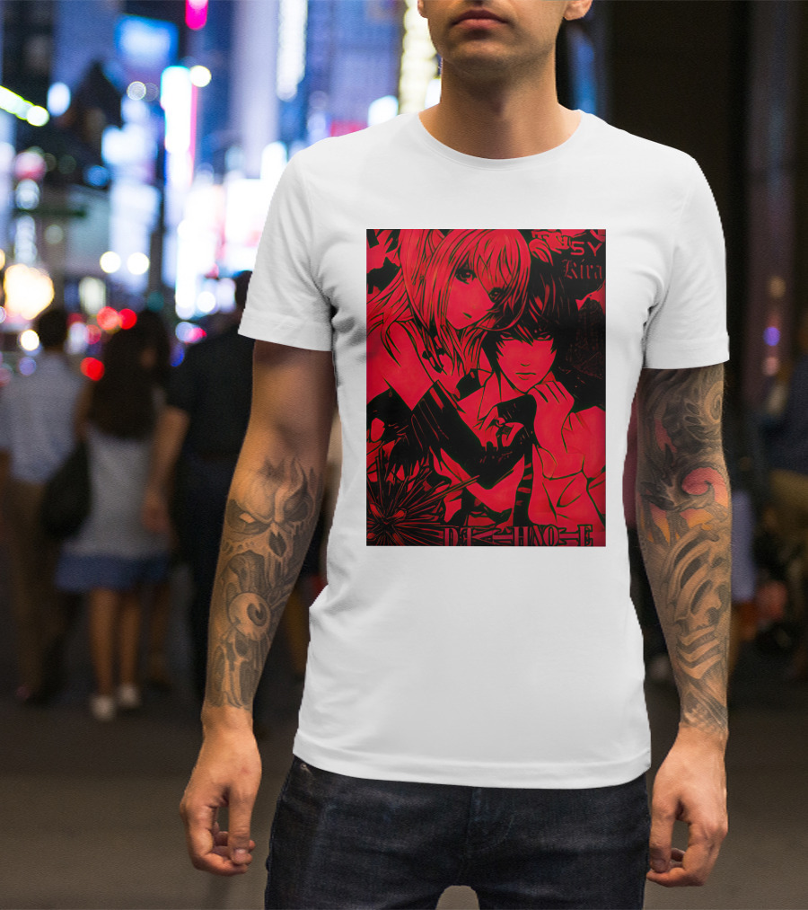 DEATH NOTE Misa Kira Gloom Tomb Shop T-Shirt