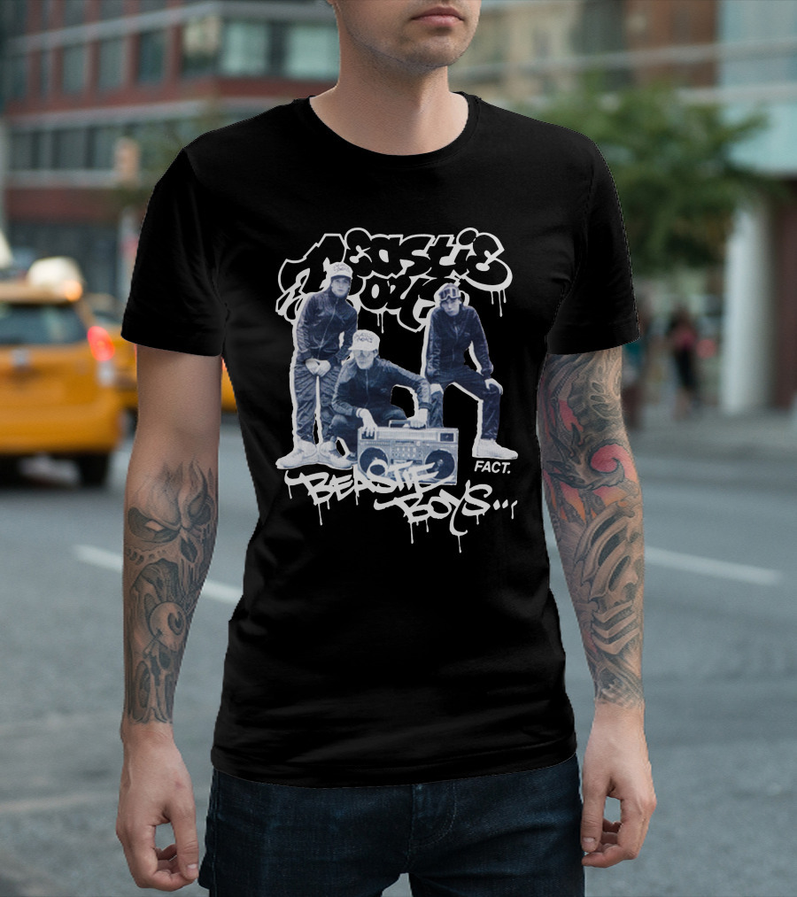 Beastie Boys Fact Boombox Trio T-Shirt