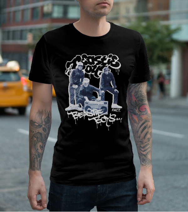 Beastie Boys Fact Boombox Trio T-Shirt