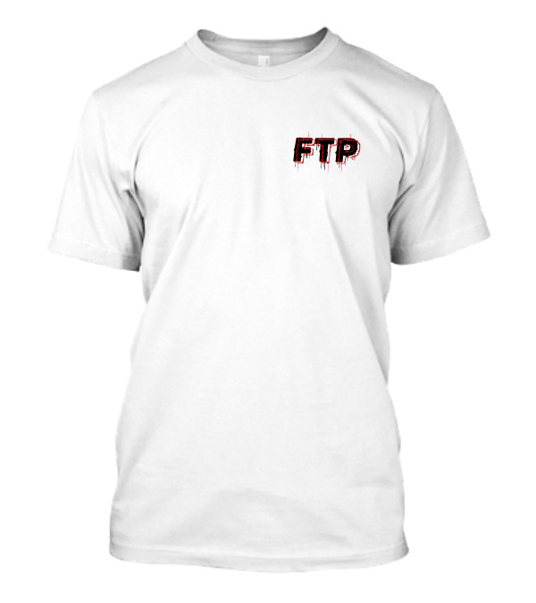 FTP Dripping Text T-Shirt