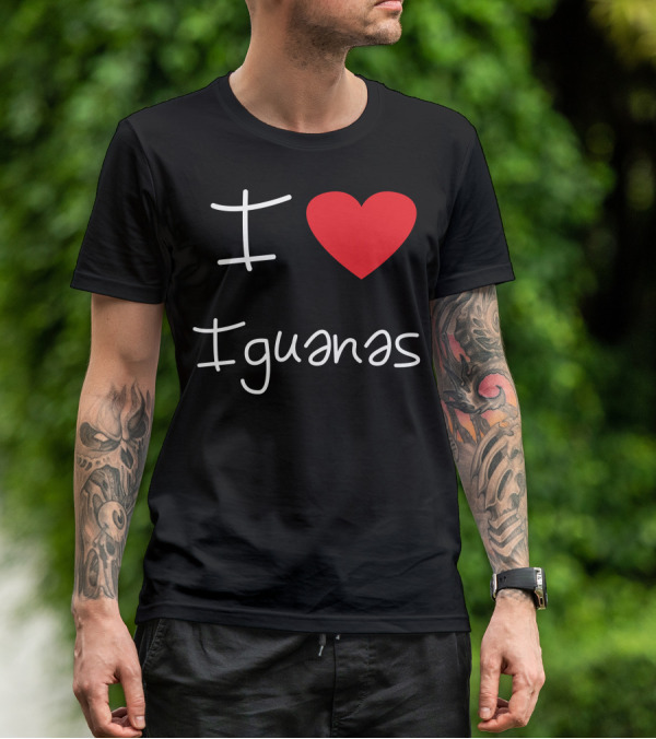 I Heart Iguanas T-Shirt