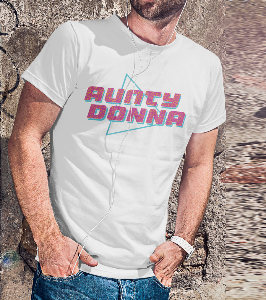 Aunty Donna Retro Geometric T-Shirt