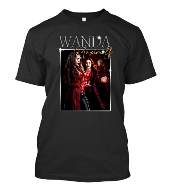 Wanda Maximoff Scarlet Witch Marvel Wanda Merch T-Shirt