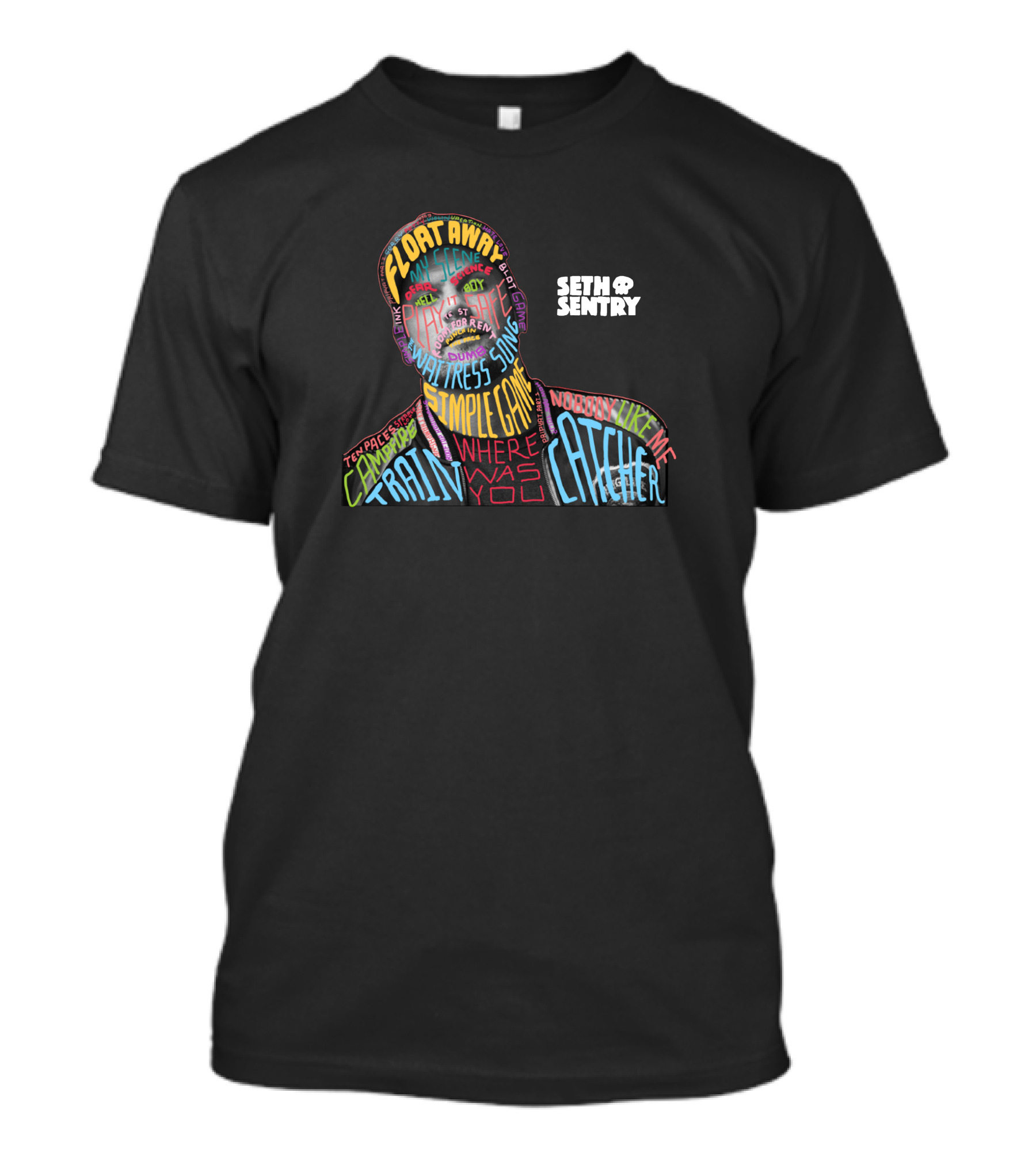 Floataway Seth Sentry Train Catcher Waitress Song Simple Game T-Shirt