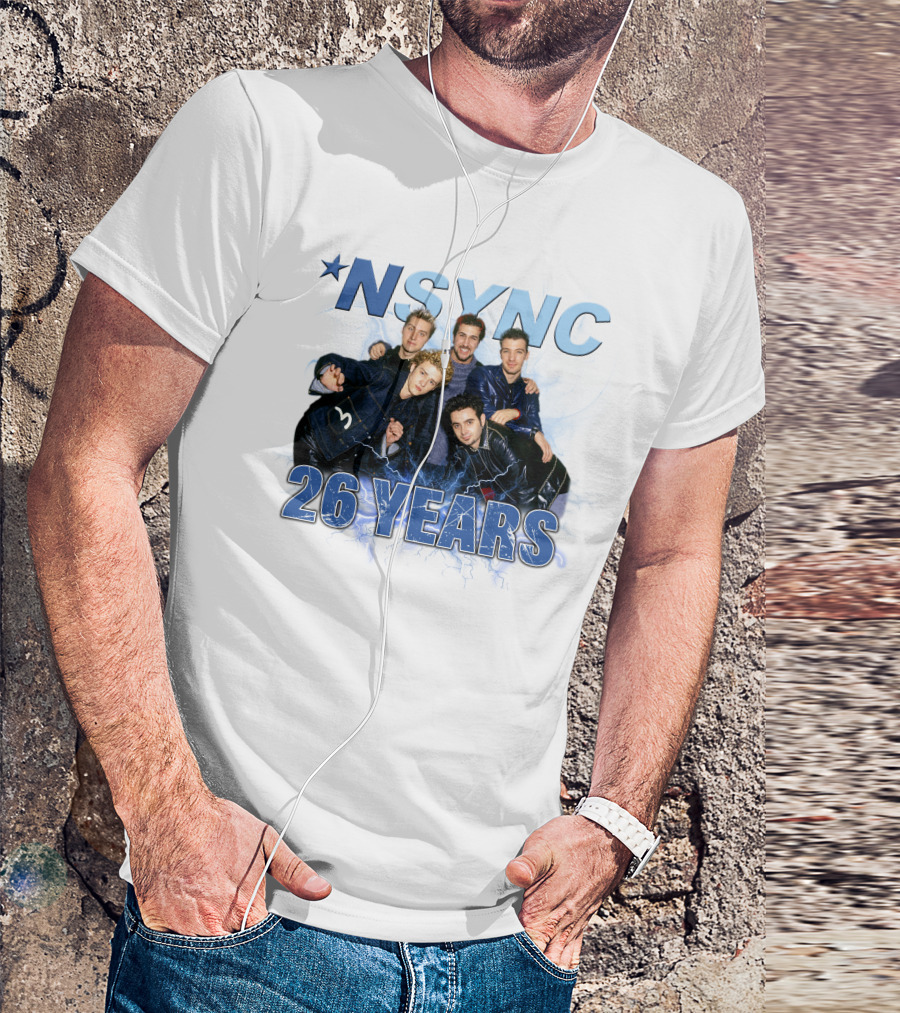 NSYNC 26 Years Old Navy T-Shirt