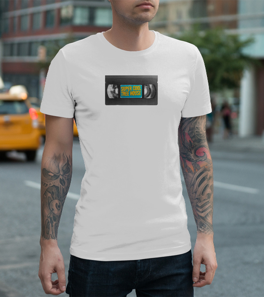 Super Cool Tree House VHS Vintage Nostalgia T-Shirt