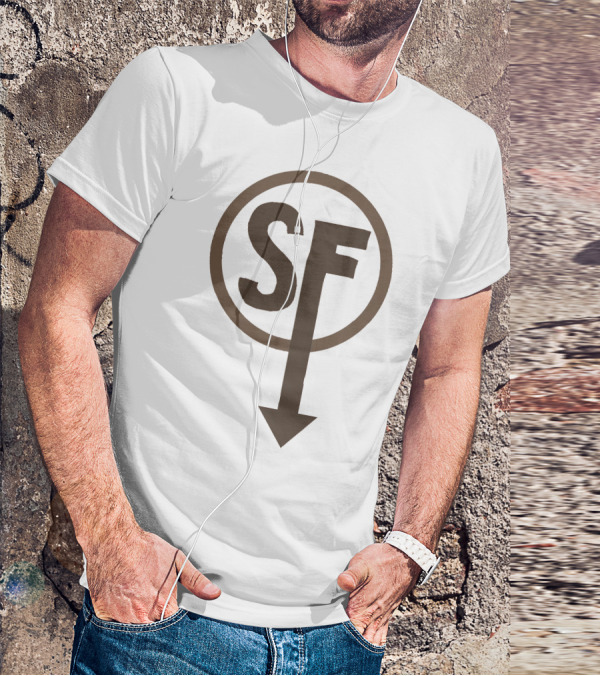 Sally Face SF Logo Circle Arrow T-Shirt