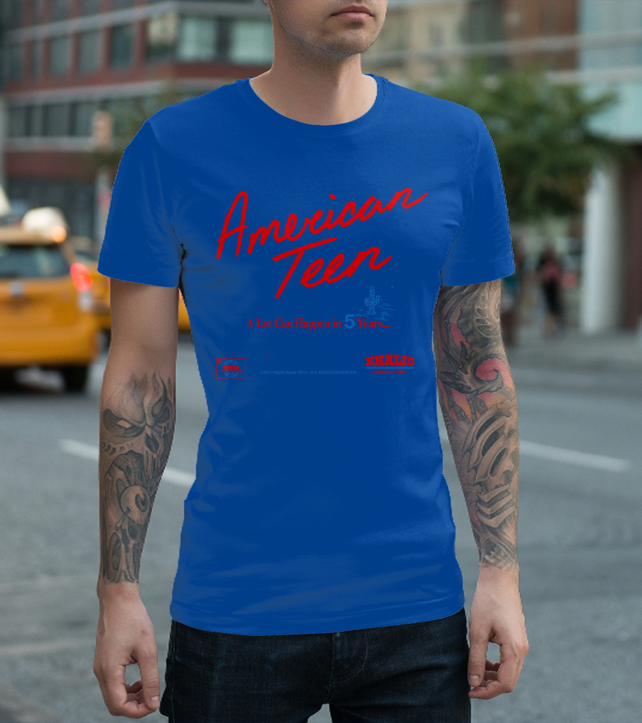 American Teen A Lot Can Happen In 5 Years Khalid Official Merch T-Shirt