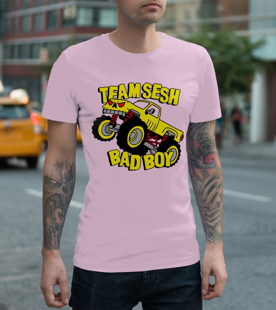 TEAMSESH BAD BOY Monster Truck T-Shirt