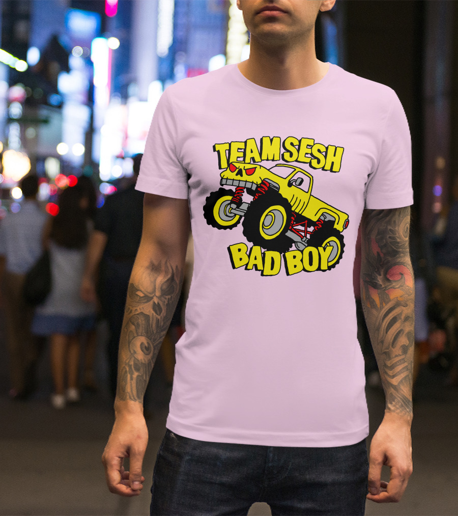 TEAMSESH BAD BOY Monster Truck T-Shirt
