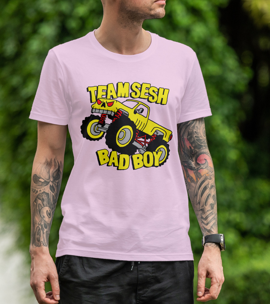 TEAMSESH BAD BOY Monster Truck T-Shirt