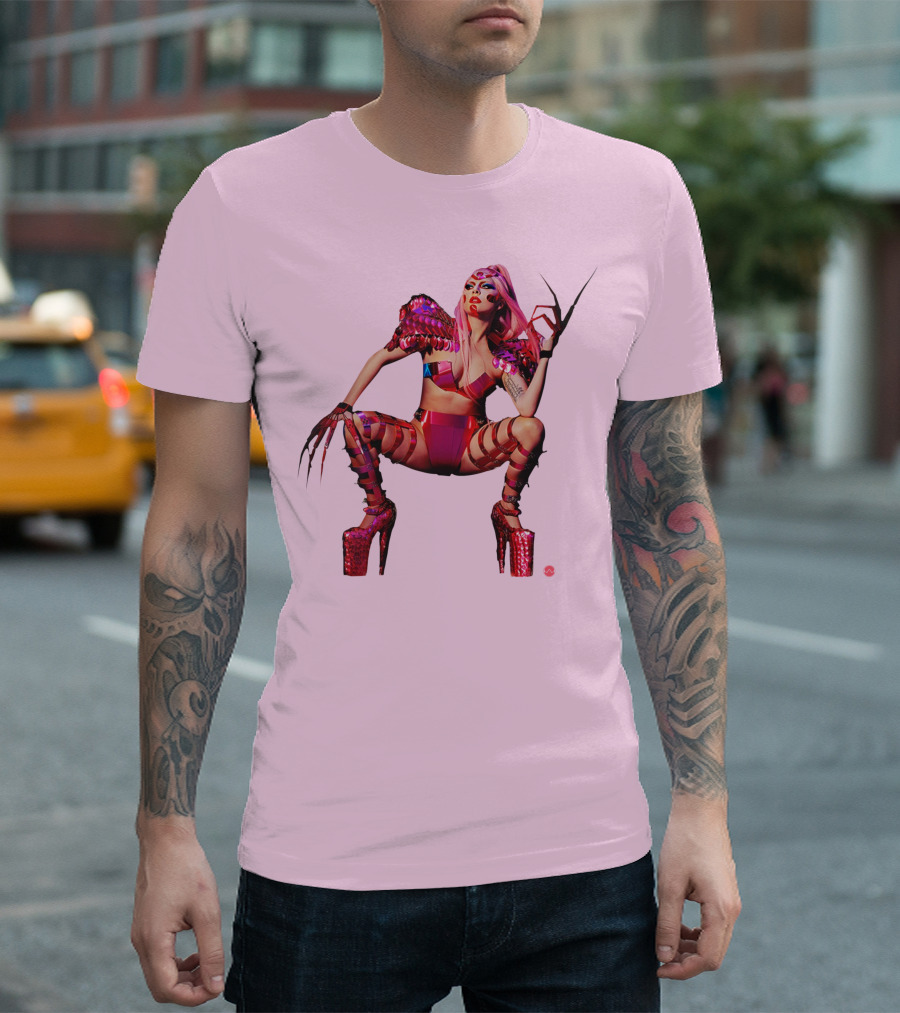 Chromatica Pink Fashion Armor Power Look T-Shirt