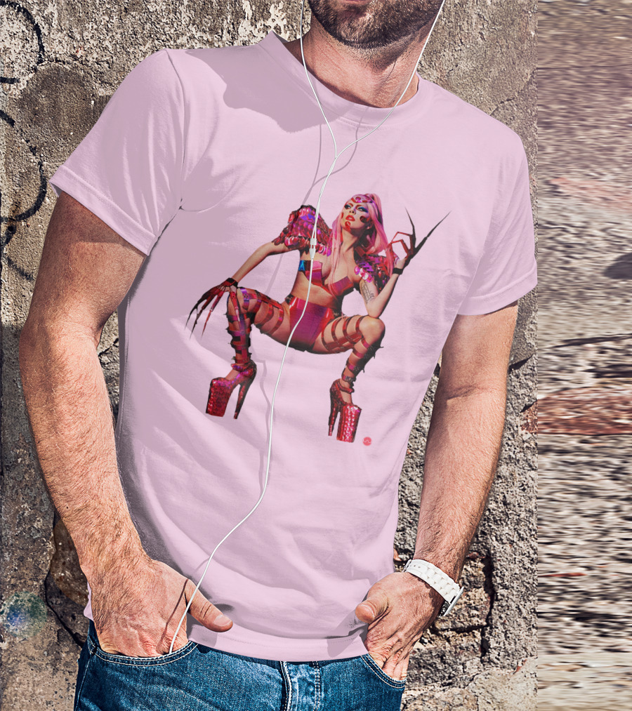 Chromatica Pink Fashion Armor Power Look T-Shirt