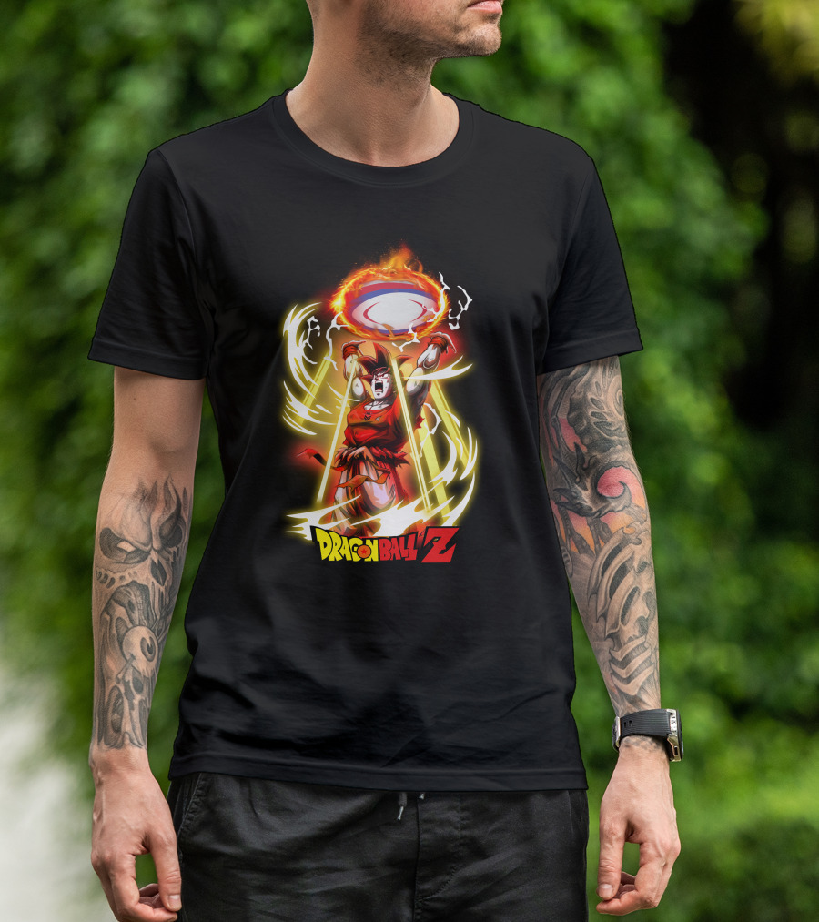 Dragon Ball Z Goku Spirit Bomb NRL Fans T-Shirt