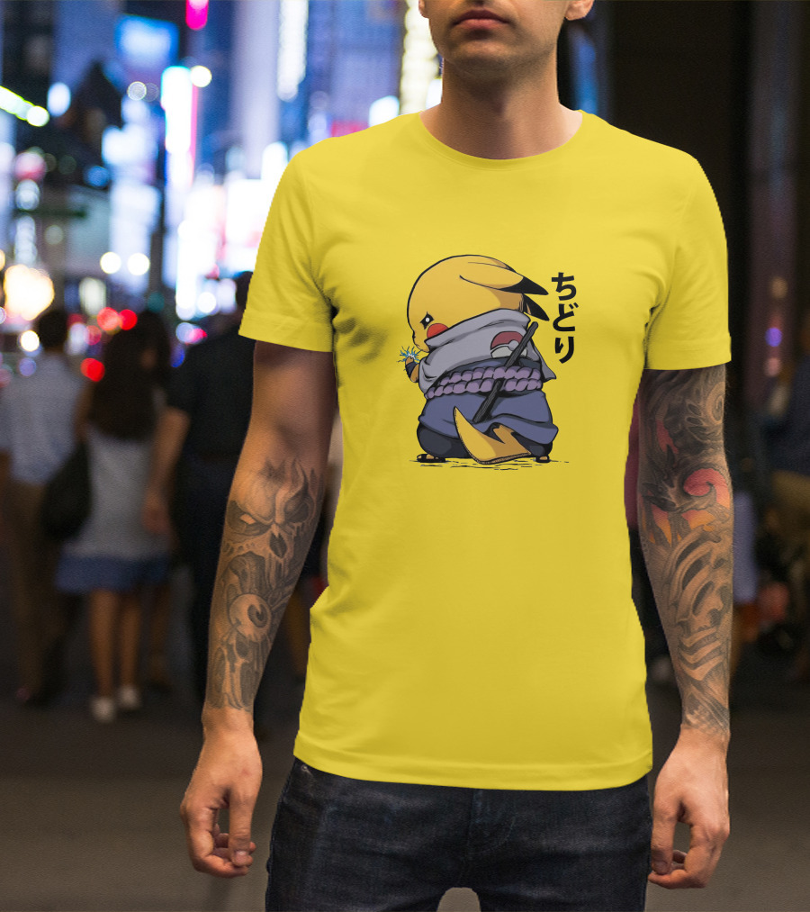 Pika Chidori Ninja Mashup For Fans T-Shirt