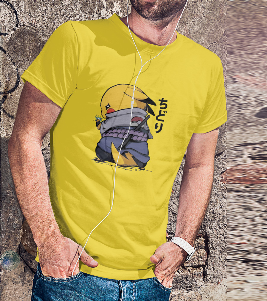 Pika Chidori Ninja Mashup For Fans T-Shirt