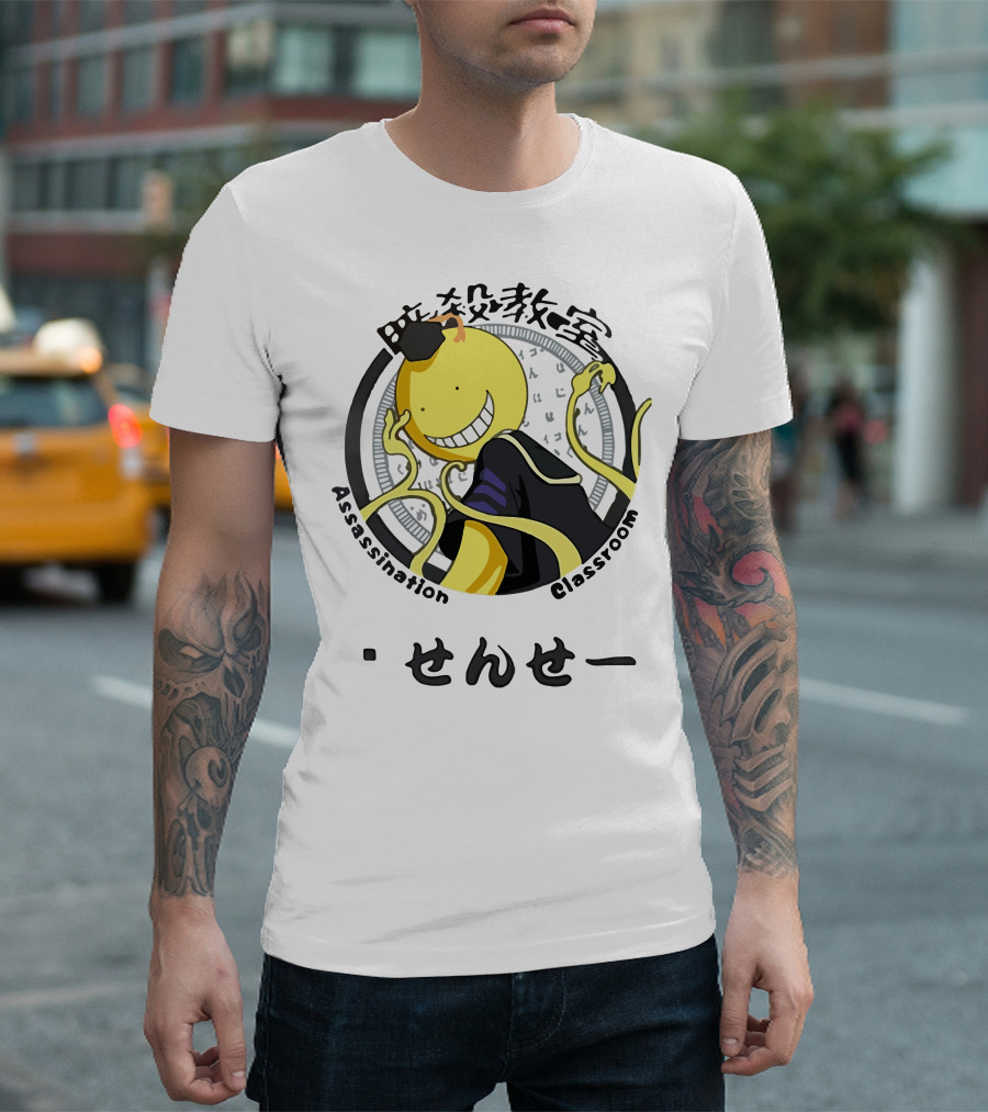 Assassination Classroom Koro Sensei Logo せんせー Icon T-Shirt