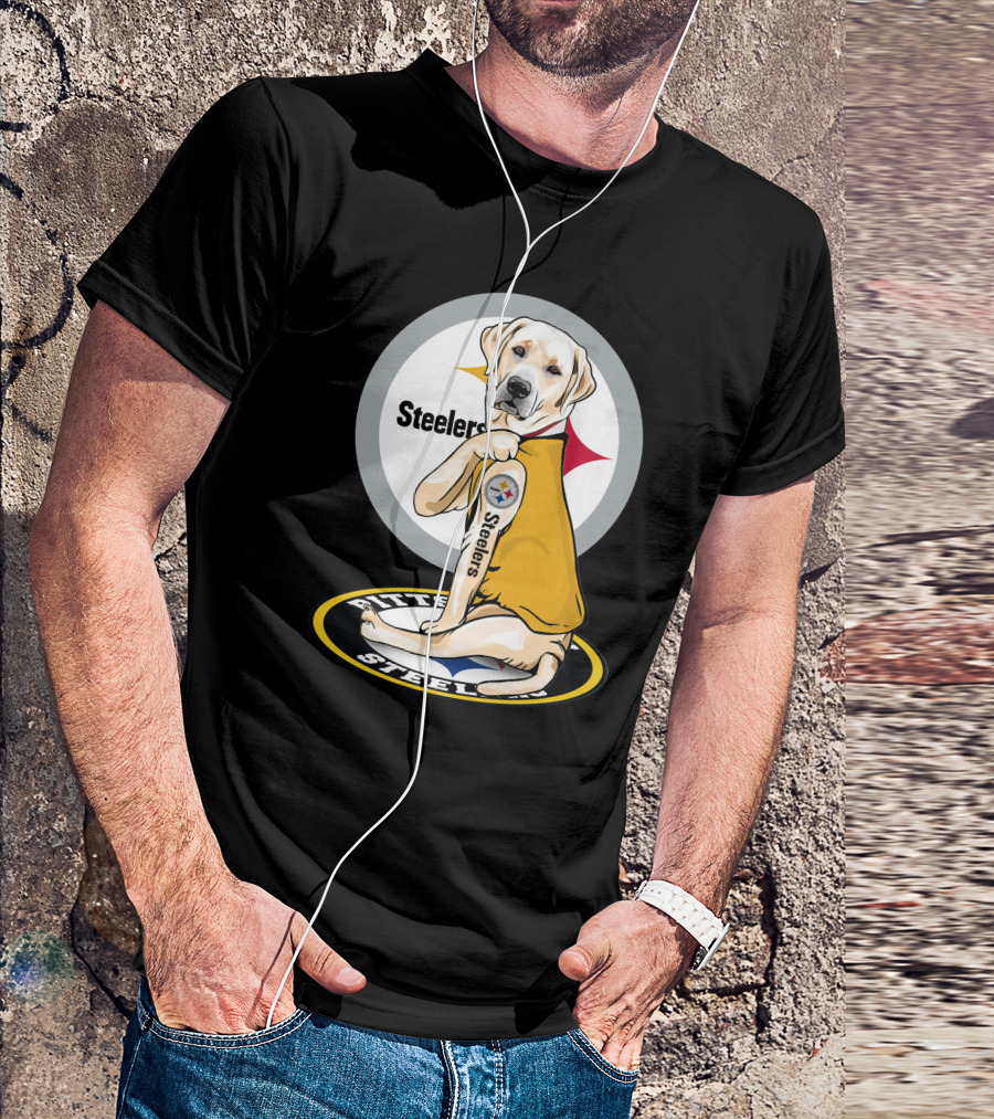 Steelers Labrador NFL Fan T-Shirt