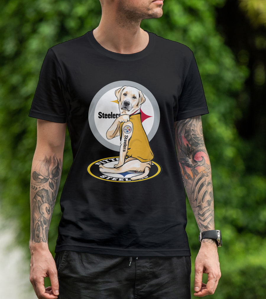 Steelers Labrador NFL Fan T-Shirt