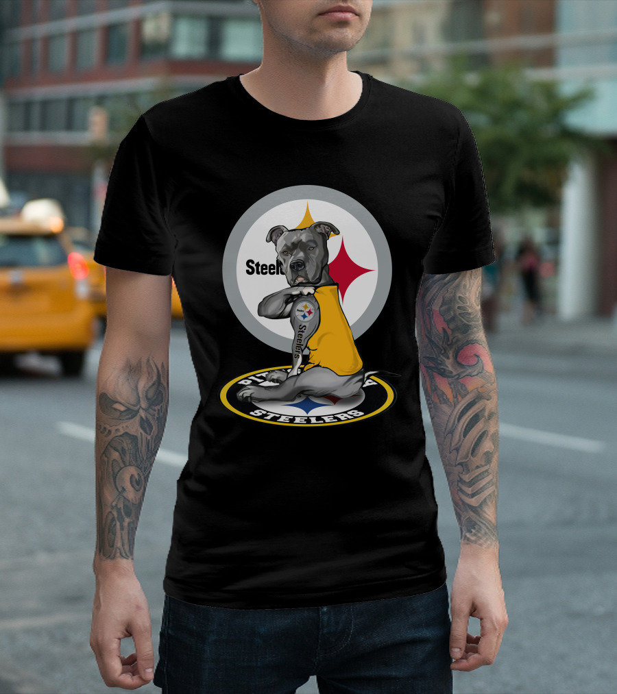 Steelers Pitbull NFL Fan T-Shirt