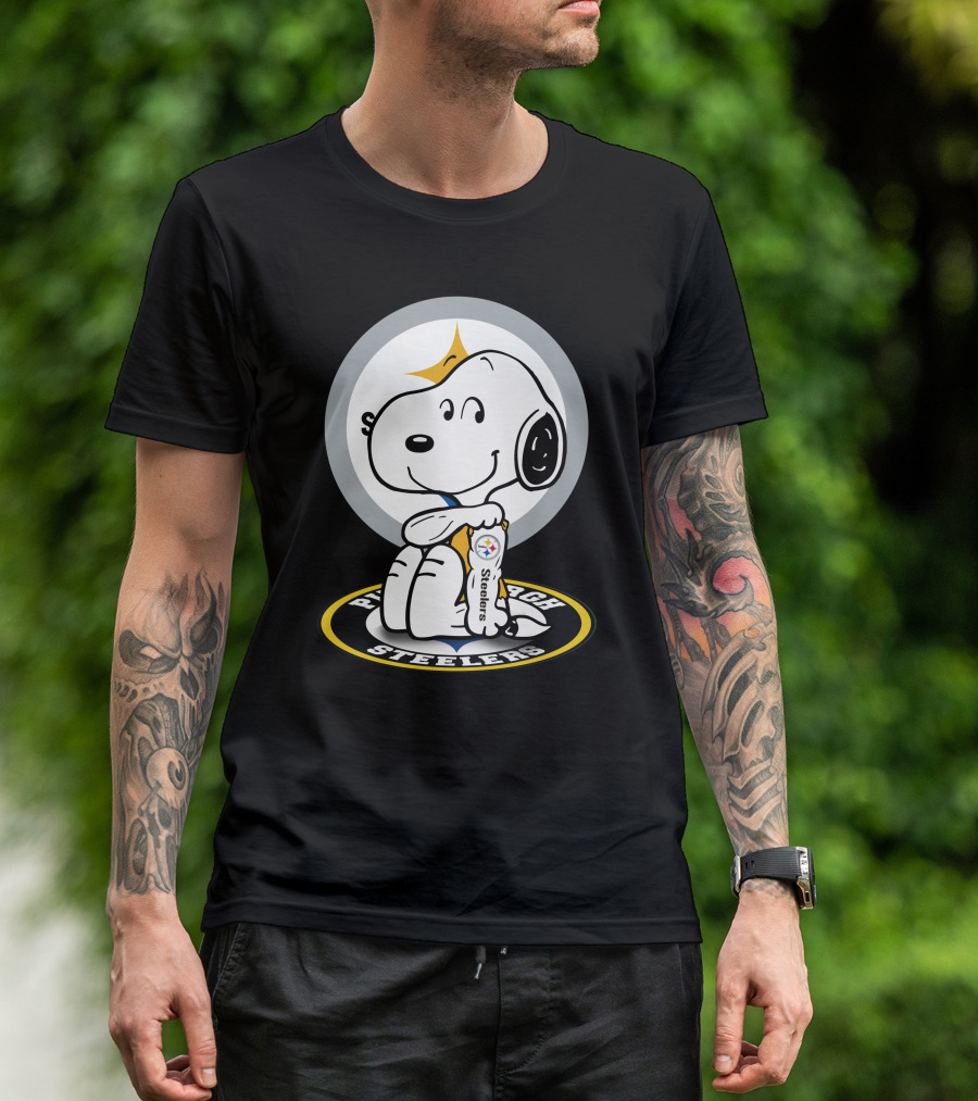 Snoopy Steelers Peanuts NFL Pittsburgh T-Shirt