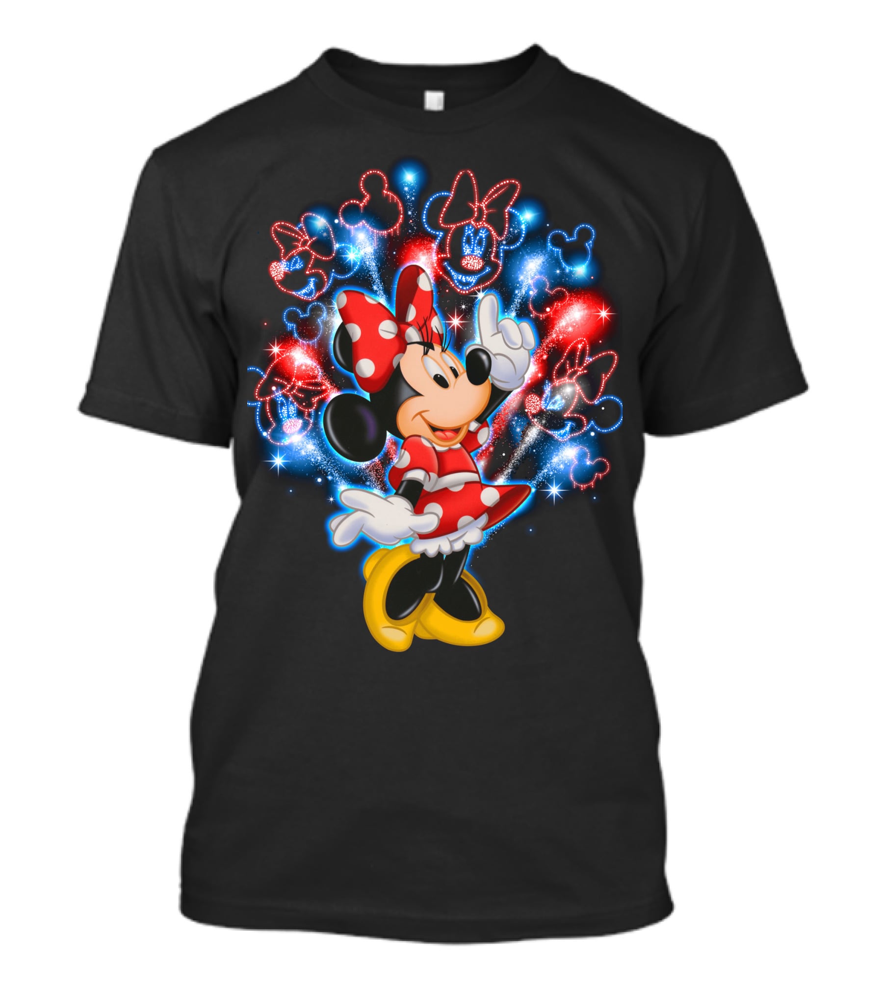 Minnie Mouse Firework Celebration Disney Magic T-Shirt