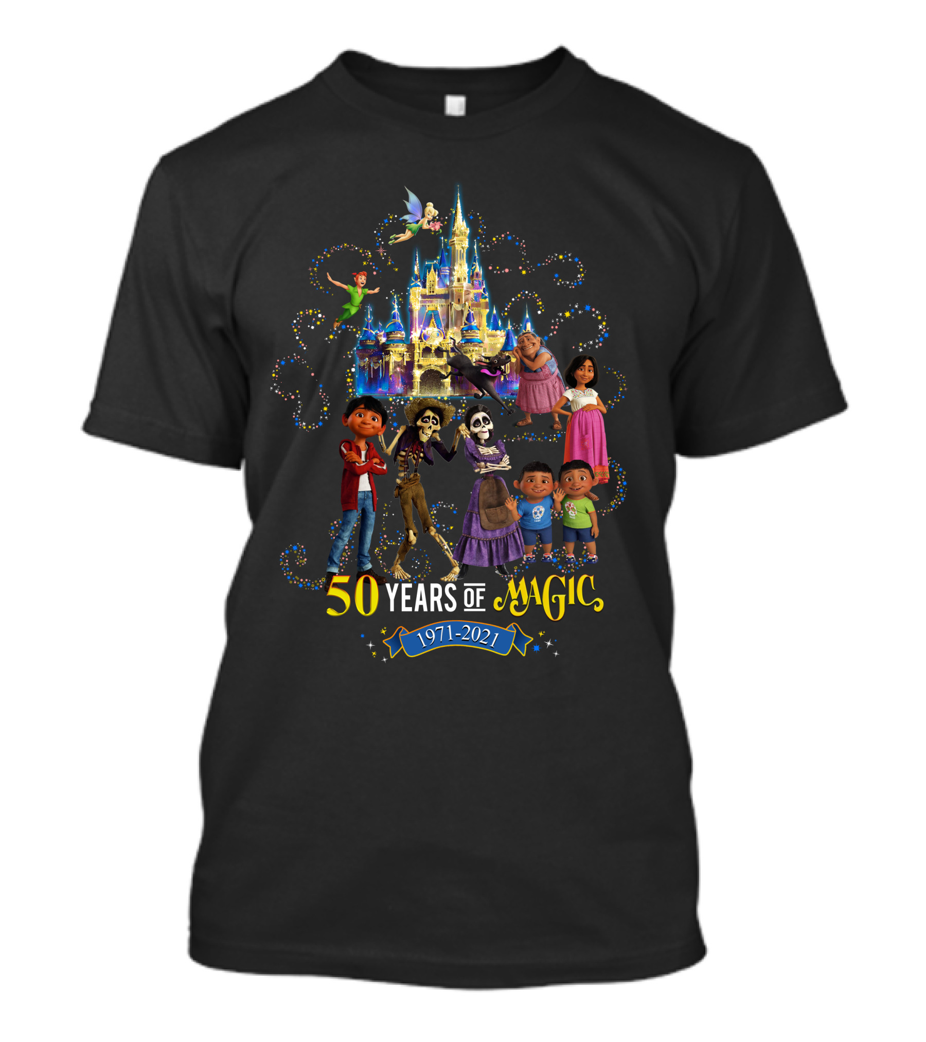 Coco Disney 50th Anniversary 50 Years Of Magic 1971-2021 T-Shirt