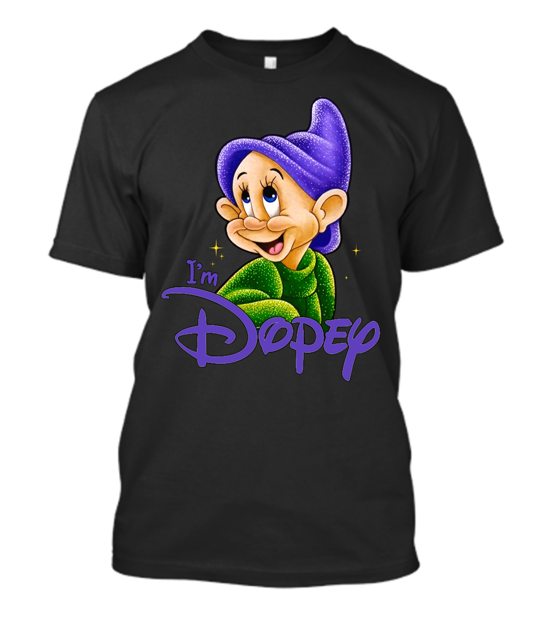 I'm Dopey Disney Character Sparkling T-Shirt