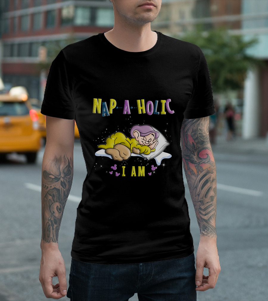 Napaholic I Am Dopey Sleeping Iconic T-Shirt