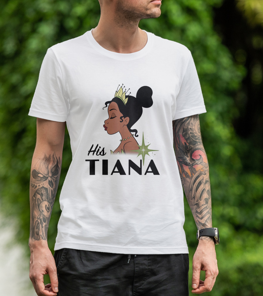 His Tiana Princess T-Shirt