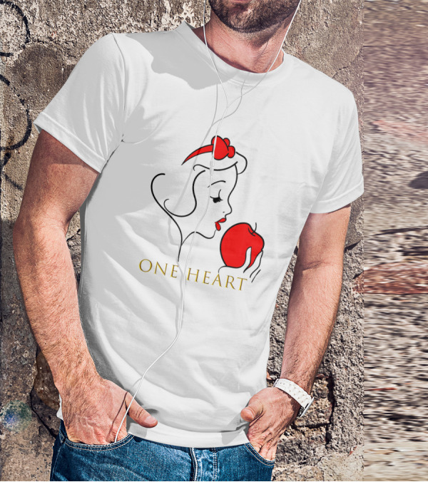Snow White One Heart Apple T-Shirt