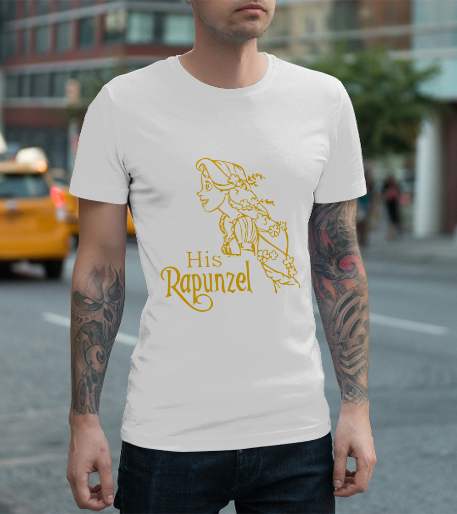 His Rapunzel Fairy Tale Princess Character T-Shirt