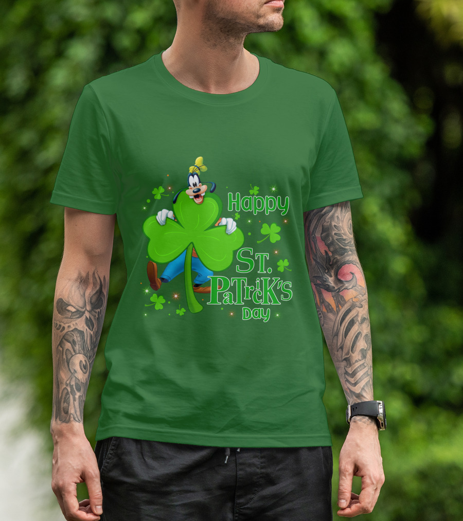 Happy Goofy St. Patrick's Day T-Shirt