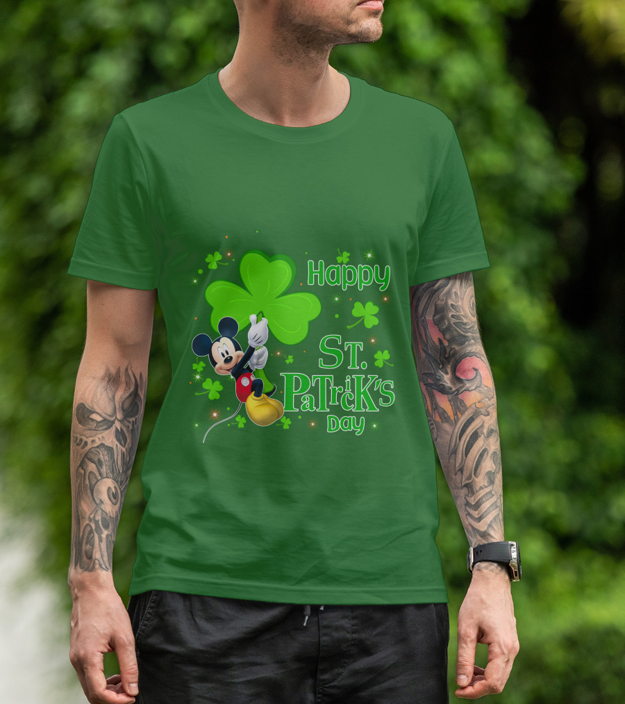 Mickey Happy St. Patrick's Day T-Shirt