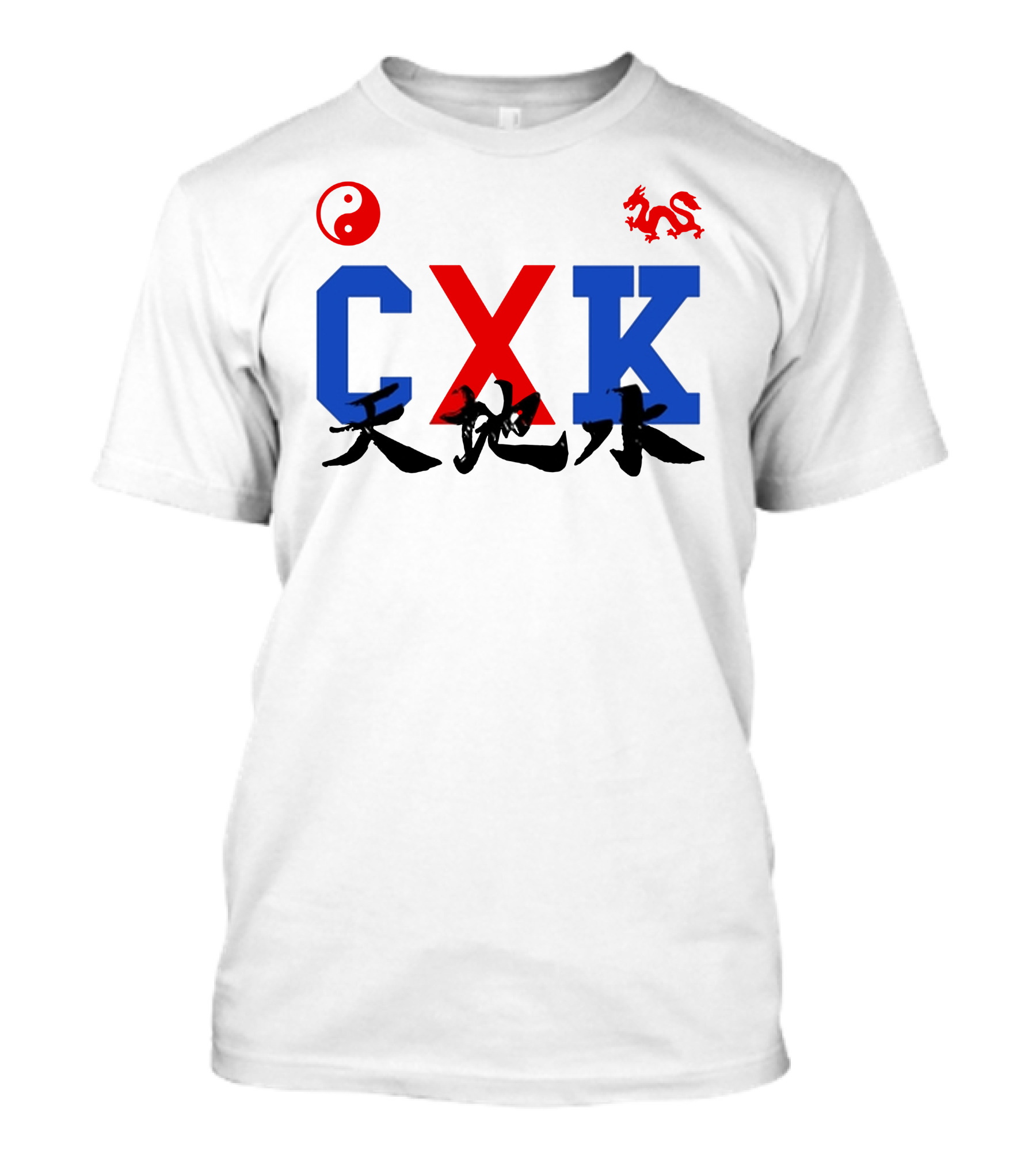 CXK Yin Yang Dragon T-Shirt