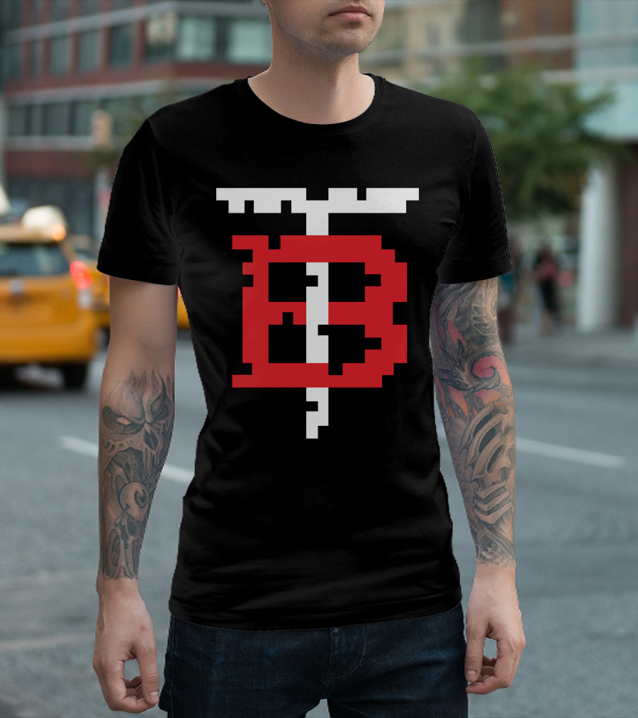 GOOD GAME BLACK TFB BLOCK PIXELATED T-Shirt