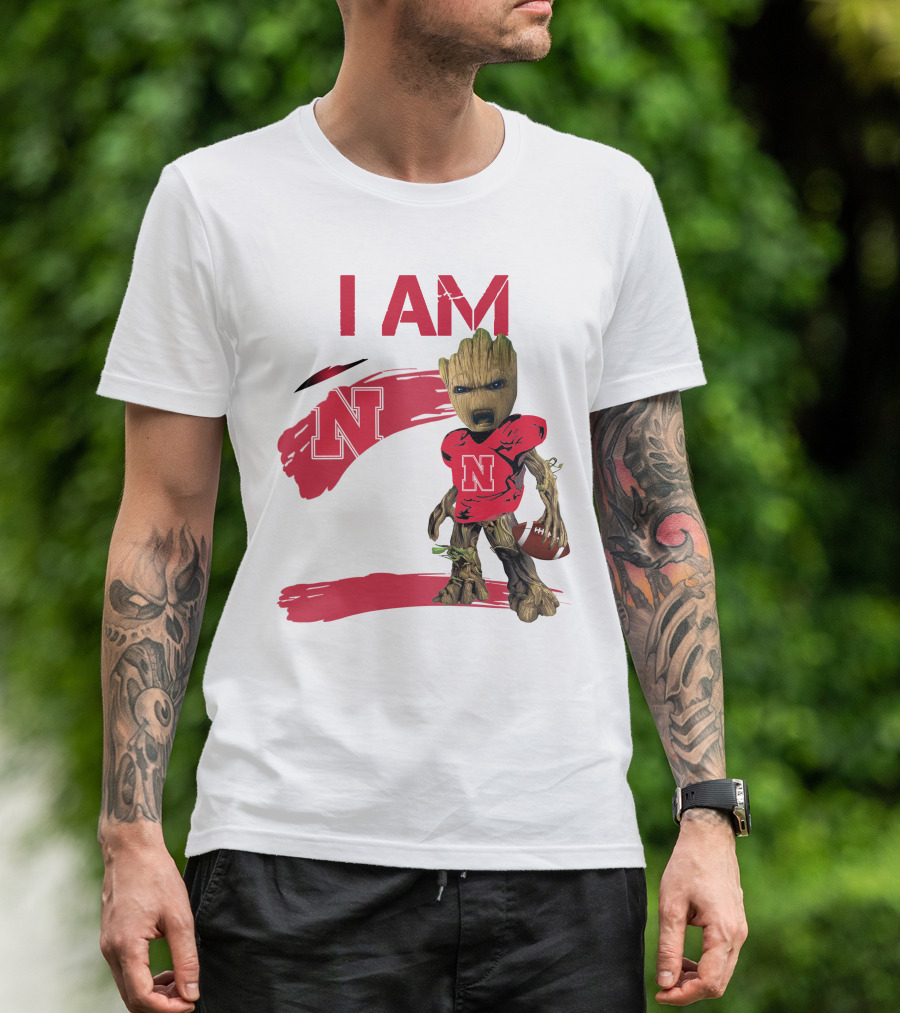 I Am Nebraska Football Character N T-Shirt