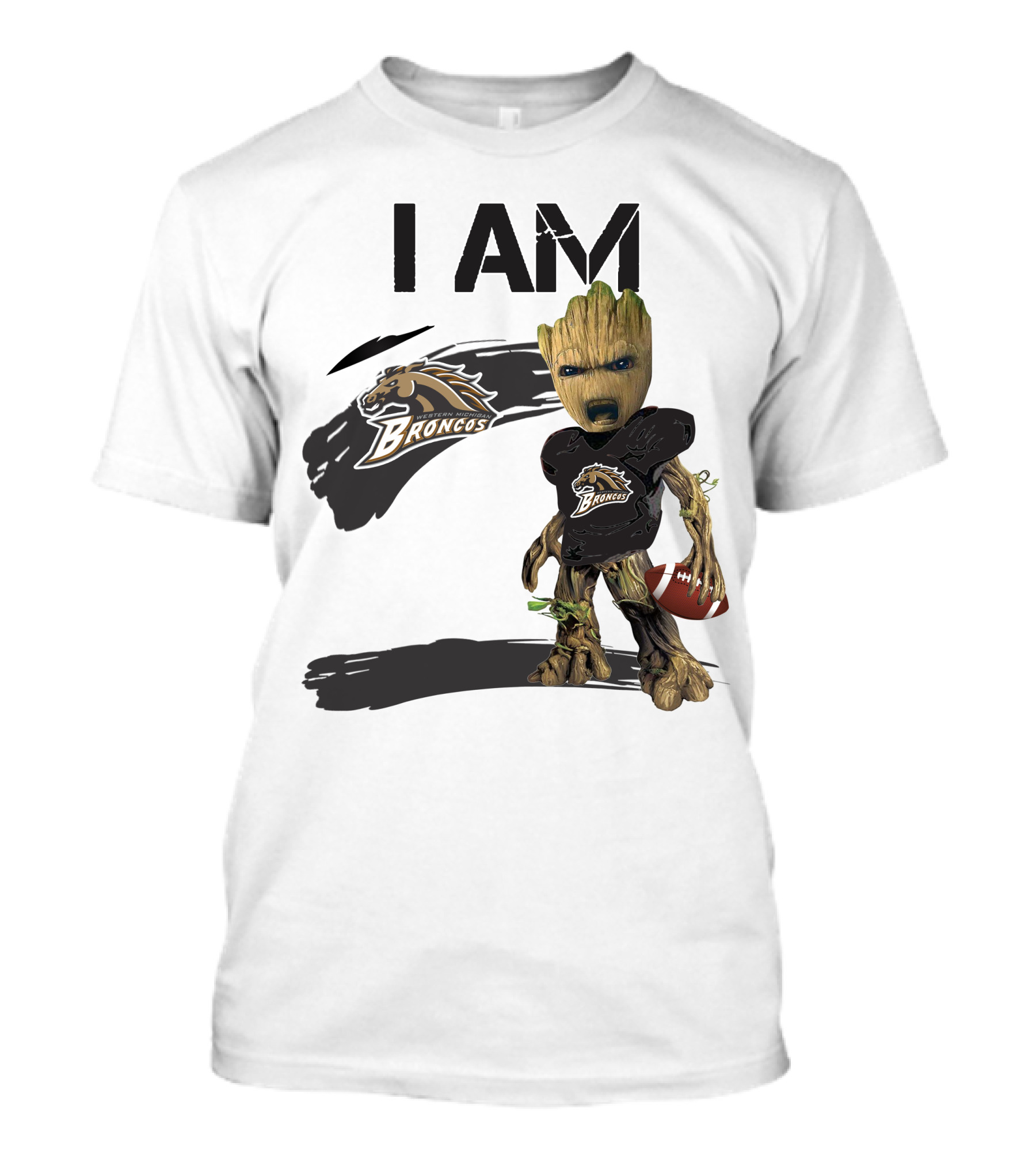 I AM WESTERN MICHIGAN BRONCOS T-Shirt