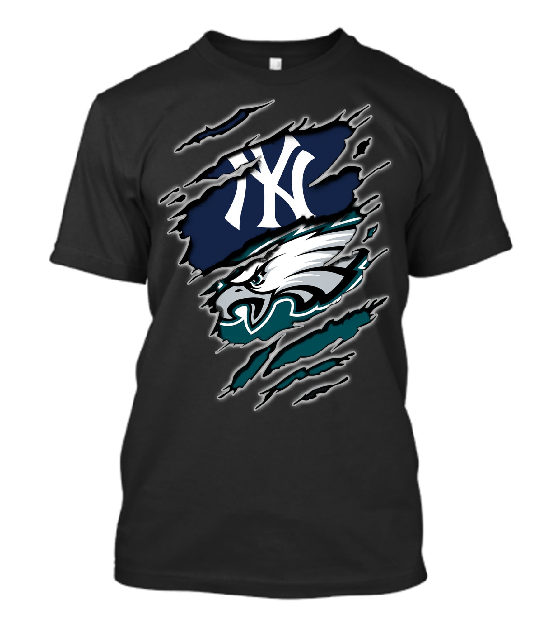 Yankees Eagles Crossover Fan T-Shirt