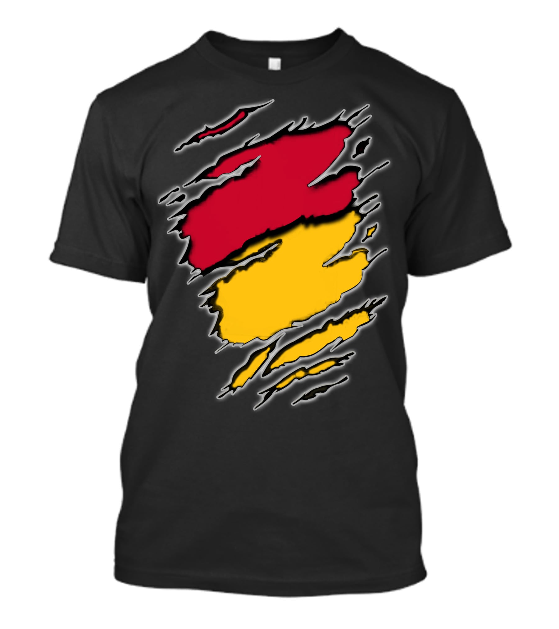 Steelers Redsox17 Dual Color Rip T-Shirt