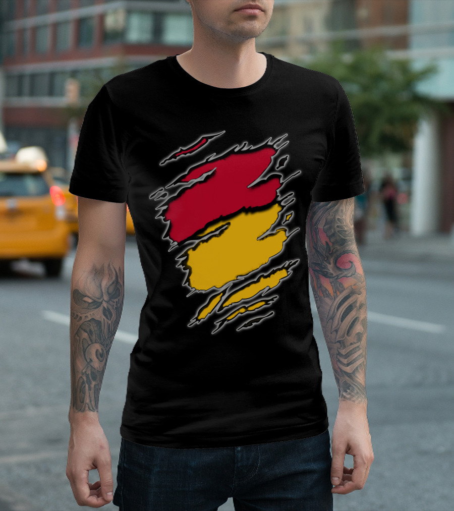 Steelers Redsox17 Dual Color Rip T-Shirt