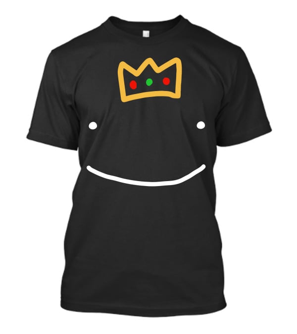 Dream X Ranboo Smile Crown Merch Dream Branding Ranboo T-Shirt