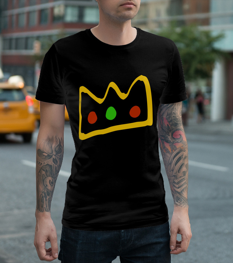 Ranboo Crown Three Jewel Colors T-Shirt
