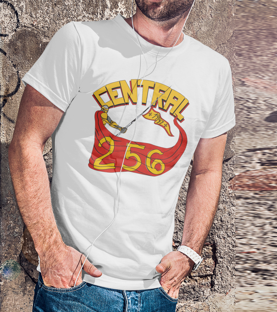 CENTRAL 256 1977 Sword And Banner T-Shirt