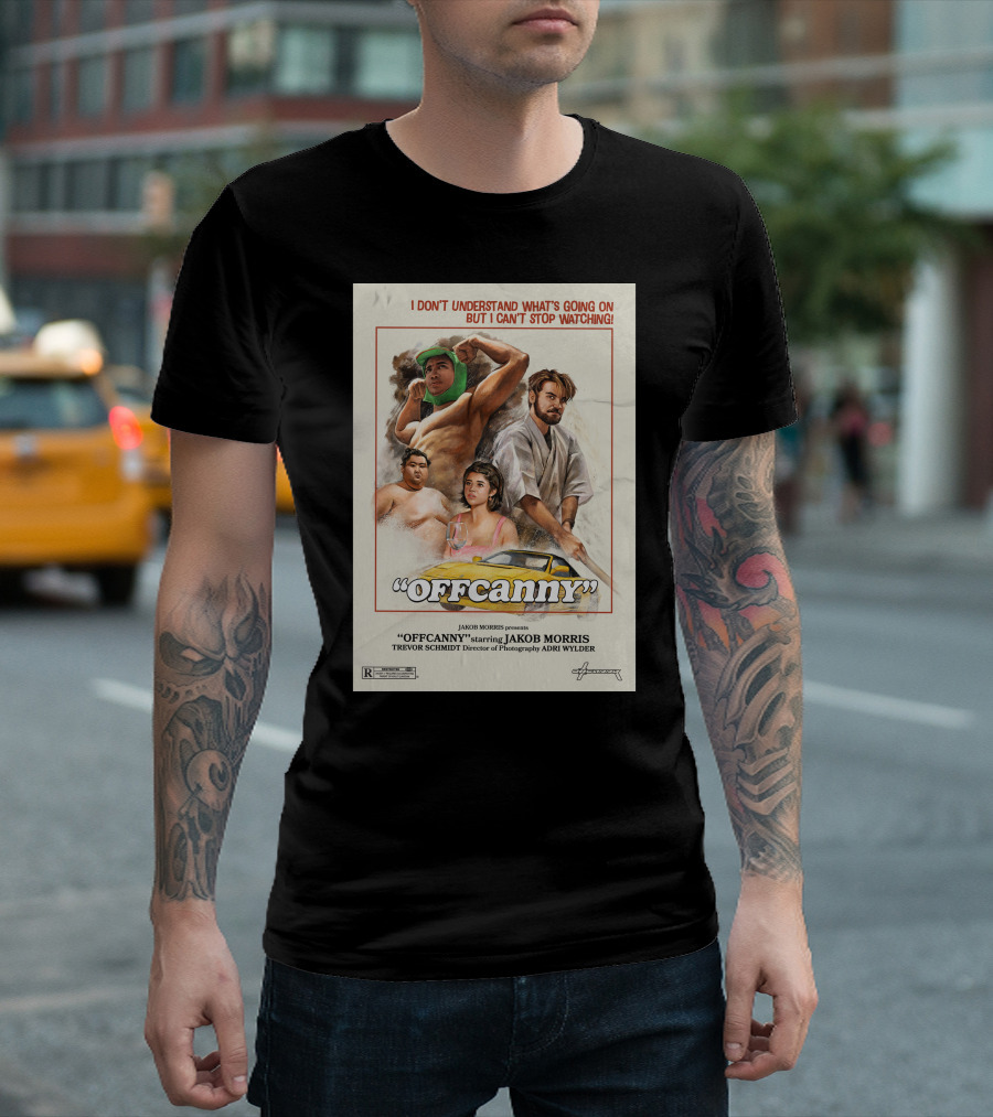 OFFCANNY Presents Jakob Morris Trevor Schmidt Adri Wilder Can't Stop Watching T-Shirt